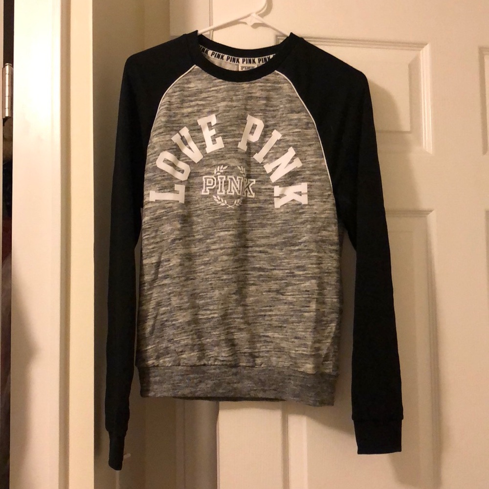 Pink crewneck sweater